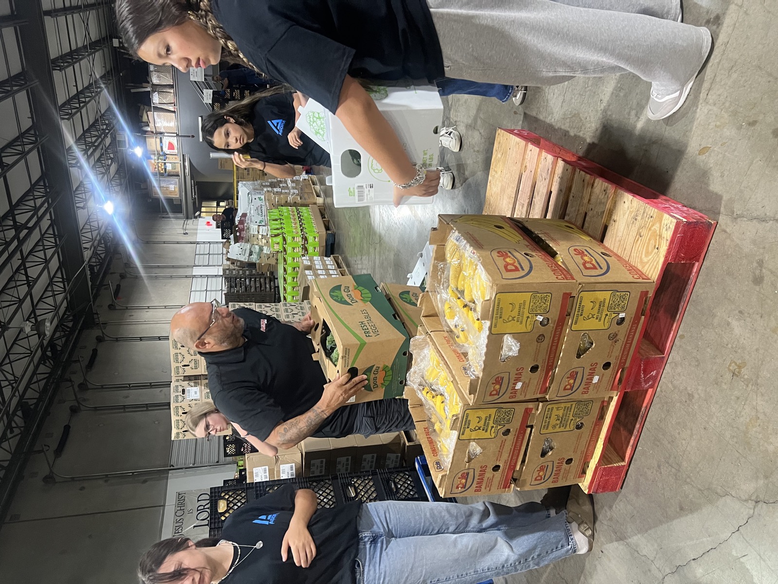 AGORA Hope Pantry gathering