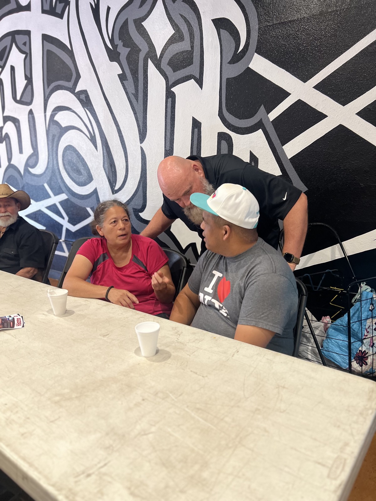 AGORA Hope Pantry gathering