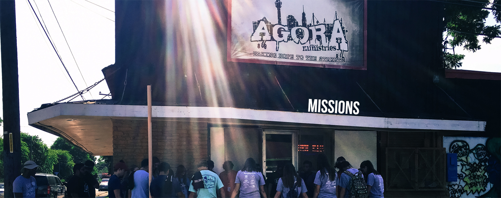 Misiones de AGORA — sirviendo el centro de San Antonio