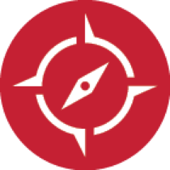 Breaking Through campaign compass mark